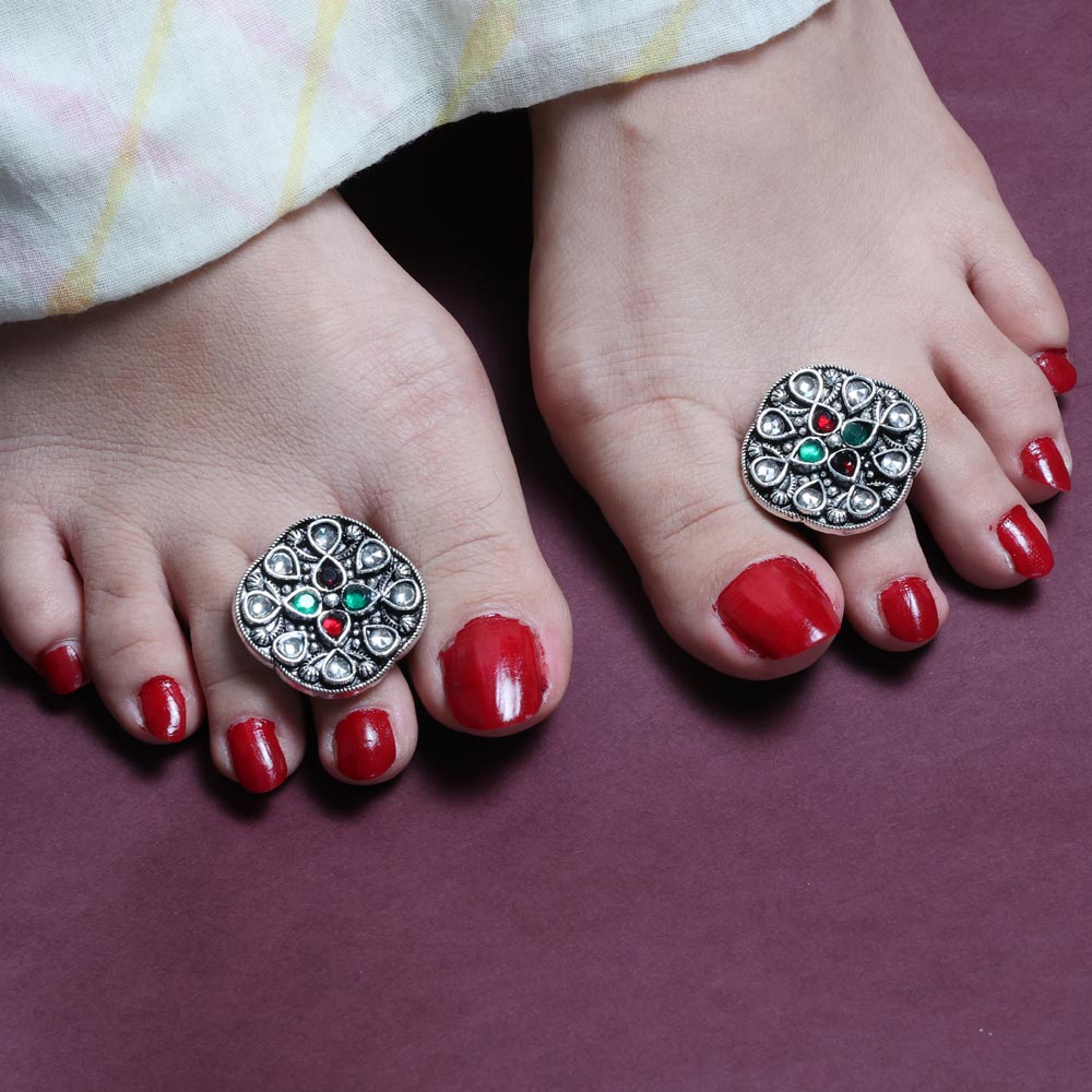 Toe Ring Foot Women Jewelry | Foot Ring Jewelry Vintage | Adjustable Toe  Ring Set - Hot - Aliexpress